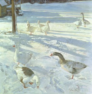 Snowfeeders by Timothy Easton